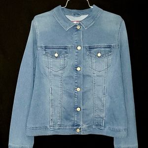 NWT DENIM JACKET - GLORIA VANDERBILT
